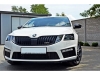 SPOILER / LIP DELANTERO V1 PARA SKODA OCTAVIA RS MK3 2013-2016