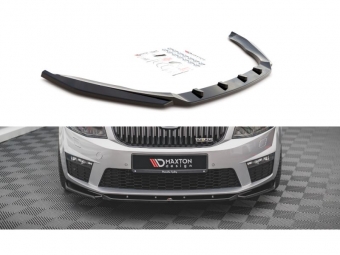 SPOILER / LIP DELANTERO V4 PARA SKODA OCTAVIA RS MK3 2013-2016