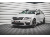 SPOILER / LIP DELANTERO V4 PARA SKODA OCTAVIA RS MK3 2013-2016