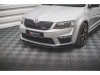 SPOILER / LIP DELANTERO V4 PARA SKODA OCTAVIA RS MK3 2013-2016