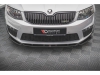 SPOILER / LIP DELANTERO V4 PARA SKODA OCTAVIA RS MK3 2013-2016