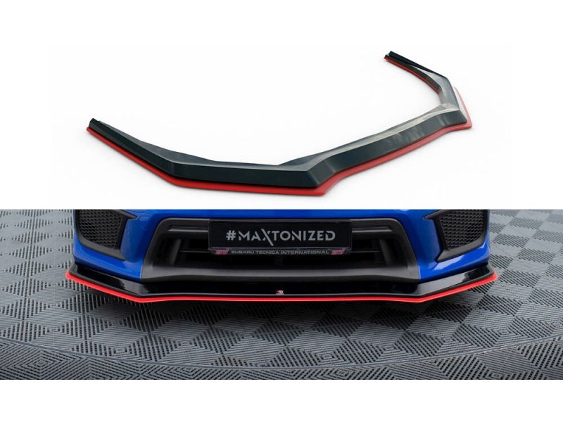 Peça - Spoiler / Lip Dianteiro V2 Para Subaru Wrx Sti Mk1 2017-2021