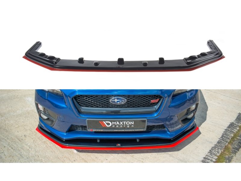 Peça - Spoiler / Lip Dianteiro V4 Para Subaru Wrx Sti 2014-2017