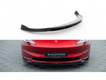 SPOILER / LIP DELANTERO V1 PARA TESLA MODEL 3 PROJECT HIGHLAND 2023-