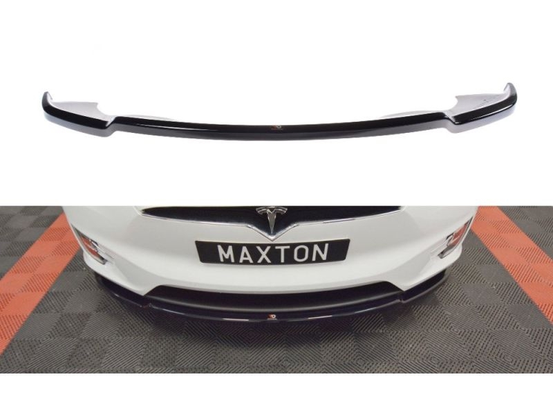 Peça - Spoiler / Lip Dianteiro V1 Para Tesla Model X 2015-2021