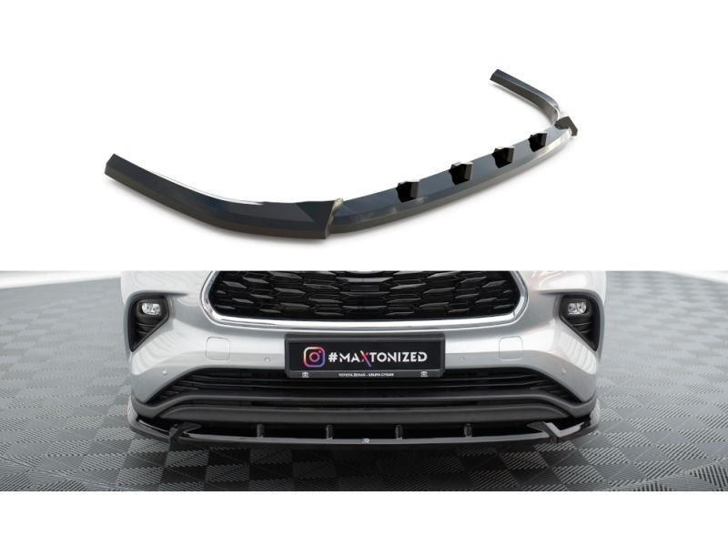 Peça - Spoiler / Lip Dianteiro Para Toyota Highlander Mk4 2019-