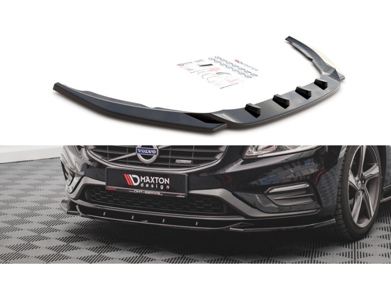 Peça - Spoiler / Lip Dianteiro V2 Para Volvo S60 R-Design Mk2 2014-