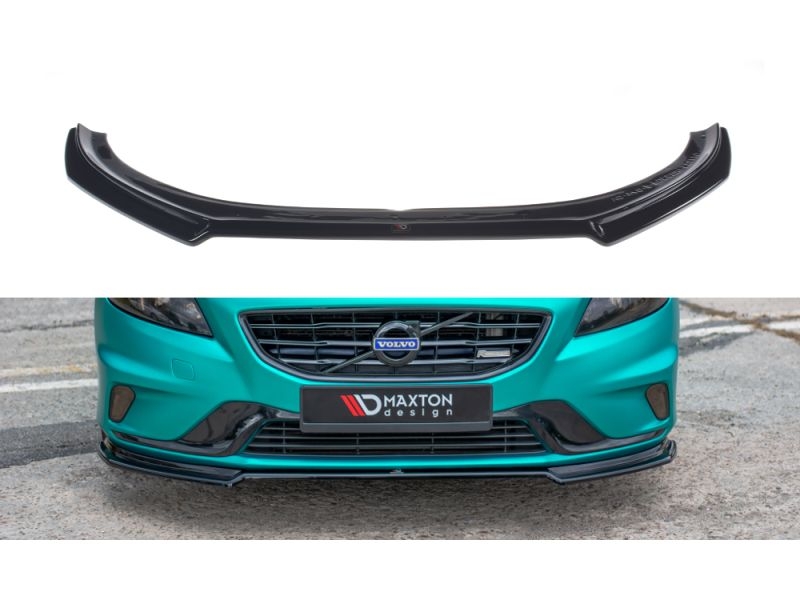 Peça - Spoiler / Lip Dianteiro V4 Para Volvo V40 R-Design 2012-2019