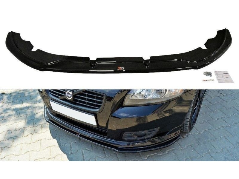 Peça - Spoiler / Lip Dianteiro V1 Para Volvo V50 R-Design 2007-2012