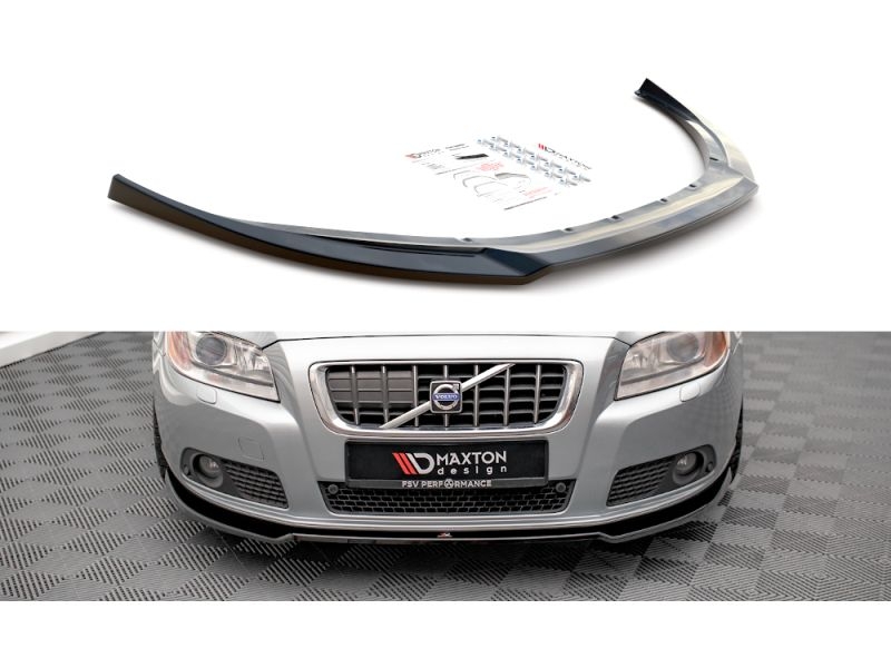 Peça - Spoiler / Lip Dianteiro V2 Para Volvo V70 Mk3 2007-2013