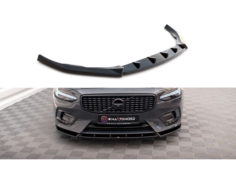 Peça - Spoiler / Lip Dianteiro V9 Para Volvo V90 R-Design Mk2 2016-