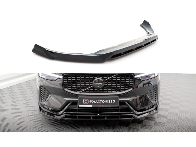 Peça - Spoiler / Lip Dianteiro Para Volvo Xc60 R-Design Mk2 2021-