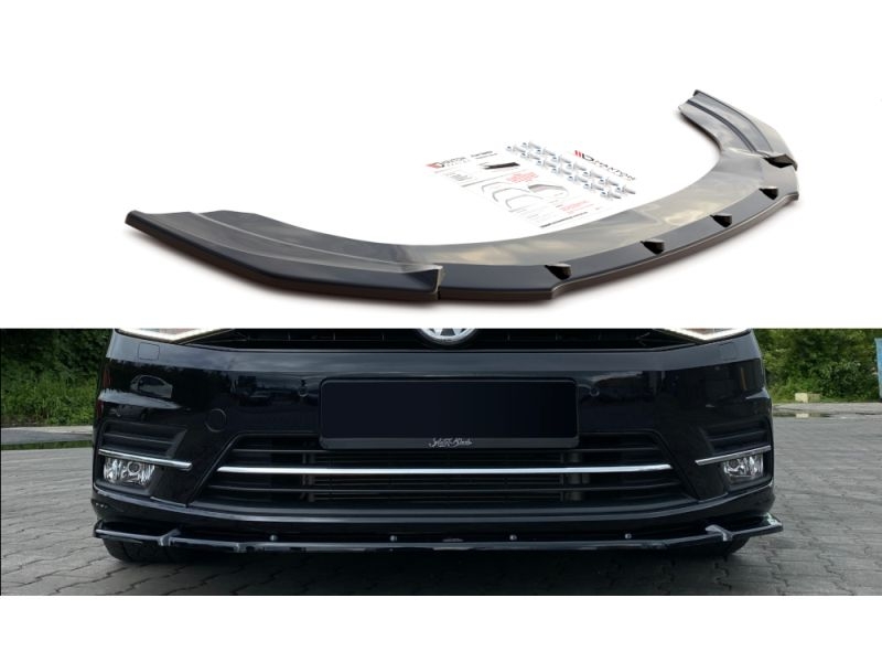 Peça - Spoiler / Lip Dianteiro Para Volkswagen Caddy Mk4 2015-2020