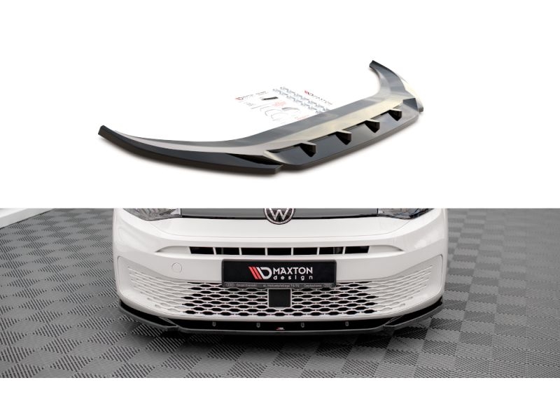 Peça - Spoiler / Lip Dianteiro V1 Para Volkswagen Caddy Mk5 2020-