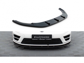 SPOILER / LIP DIANTEIRO V1 PARA VOLKSWAGEN GOLF 7 R / R-LINE 2012-2016