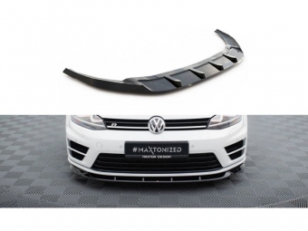 SPOILER / LIP DELANTERO V6 PARA VOLKSWAGEN GOLF 7 R / R-LINE 2012-2016