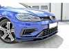 SPOILER / LIP DELANTERO V1 PARA VOLKSWAGEN GOLF 7 R / R-LINE 2017-2020