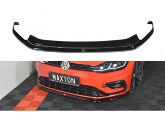 SPOILER / LIP DIANTEIRO V6 PARA VOLKSWAGEN GOLF 7 R / R-LINE 2017-2020