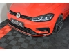 SPOILER / LIP DELANTERO V6 PARA VOLKSWAGEN GOLF 7 R / R-LINE 2017-2020