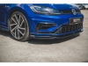 SPOILER / LIP DELANTERO V9 PARA VOLKSWAGEN GOLF 7 R / R-LINE 2017-2020