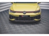 SPOILER / LIP DELANTERO V4 PARA VOLKSWAGEN GOLF 8 GTI CLUBSPORT 2020-