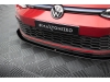 SPOILER / LIP DELANTERO V5 PARA VOLKSWAGEN GOLF 8 GTI / GTD / R-LINE 2020-