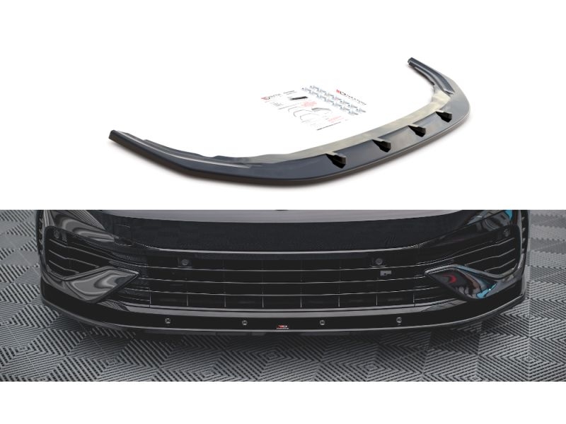 Peça - Spoiler / Lip Dianteiro V1 Para Volkswagen Golf 8 R 2020-