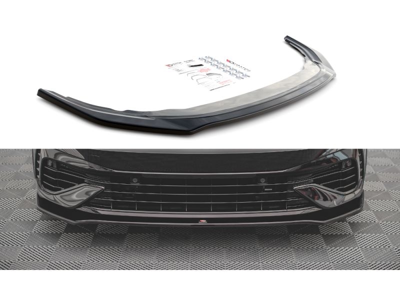 Peça - Spoiler / Lip Dianteiro V3 Para Volkswagen Golf 8 R 2020-