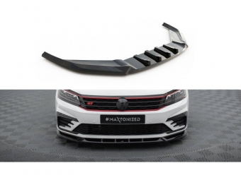 SPOILER / LIP DELANTERO V1 PARA VOLKSWAGEN PASSAT GT B8 USA 2018-2020