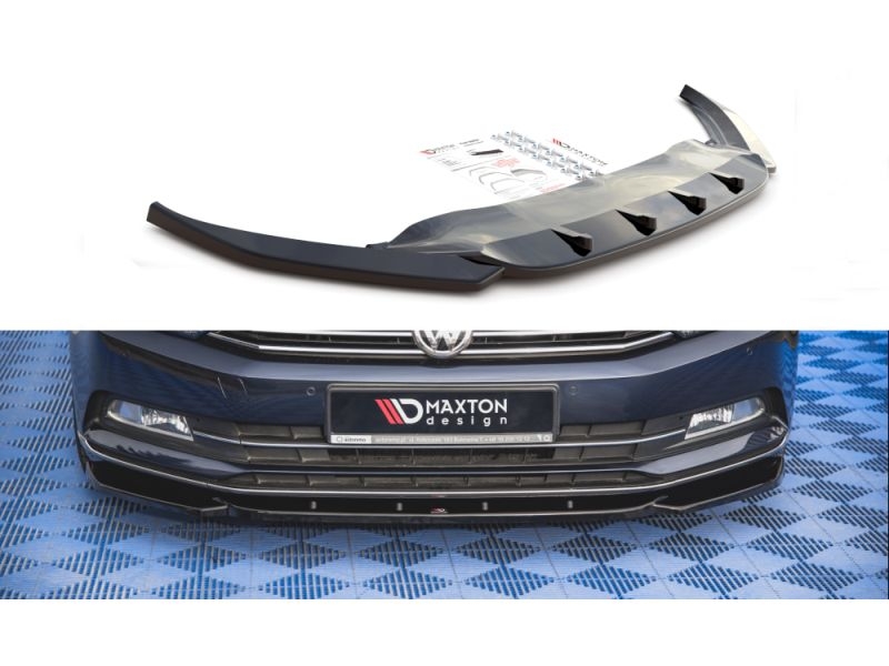 Peça - Spoiler / Lip Dianteiro V1 Para Volkswagen Passat B8 2014-20