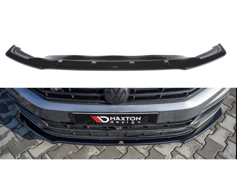 Peça - Spoiler / Lip Dianteiro V1 Para Volkswagen Passat R-Line B8 