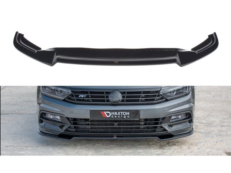 Peça - Spoiler / Lip Dianteiro V2 Para Volkswagen Passat R-Line B8 