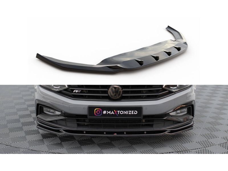 Peça - Spoiler / Lip Dianteiro V2 Para Volkswagen Passat R-Line B8 