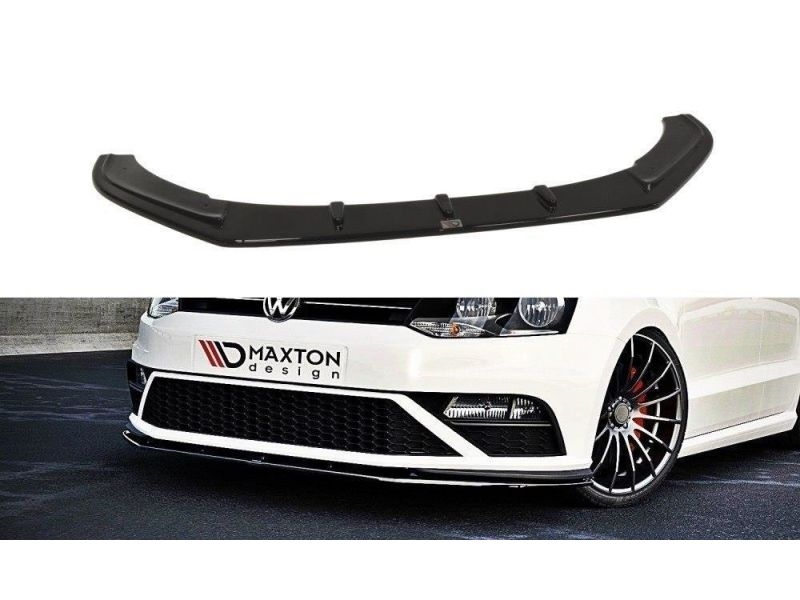 Peça - Spoiler / Lip Dianteiro V1 Para Volkswagen Polo Gti Mk5 2014