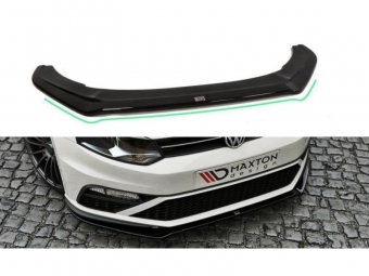 SPOILER / LIP DELANTERO V2 PARA VOLKSWAGEN POLO GTI MK5 2014-2017