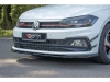 SPOILER / LIP DELANTERO V1 PARA VOLKSWAGEN POLO MK6 GTI / R-LINE 2017-2021