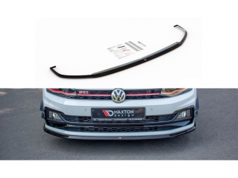 SPOILER / LIP DELANTERO V3 PARA VOLKSWAGEN POLO MK6 GTI / R-LINE 2017-2021