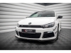 SPOILER / LIP DELANTERO V4 PARA VOLKSWAGEN SCIROCCO R MK3 2008-2014