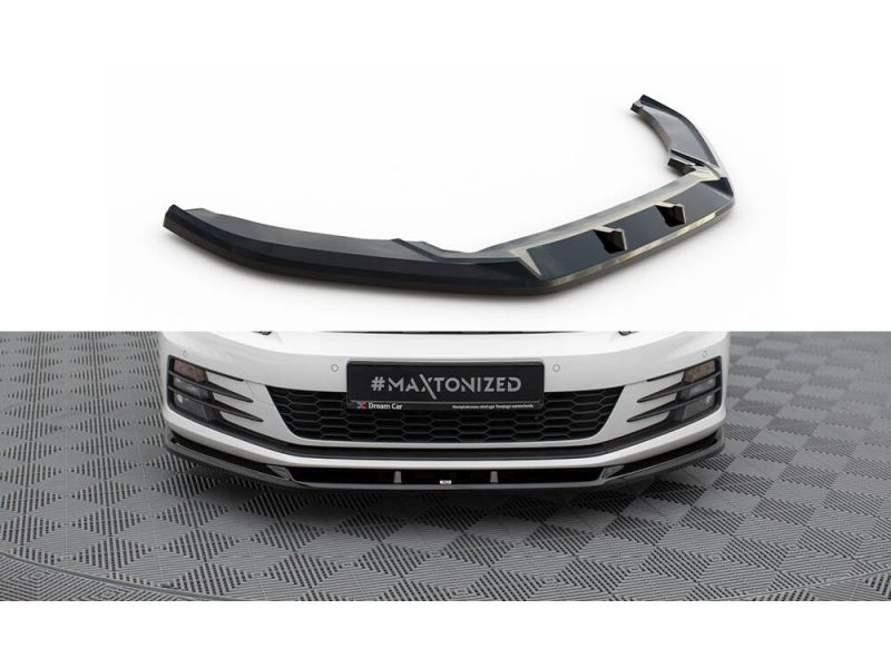 Peça - Spoiler / Lip Dianteiro V1 Para Volkswagen Scirocco Mk3 2014