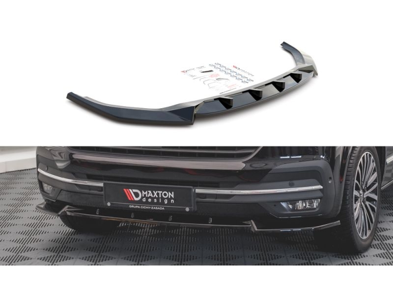 Peça - Spoiler / Lip Dianteiro V1 Para Volkswagen T6 2019-