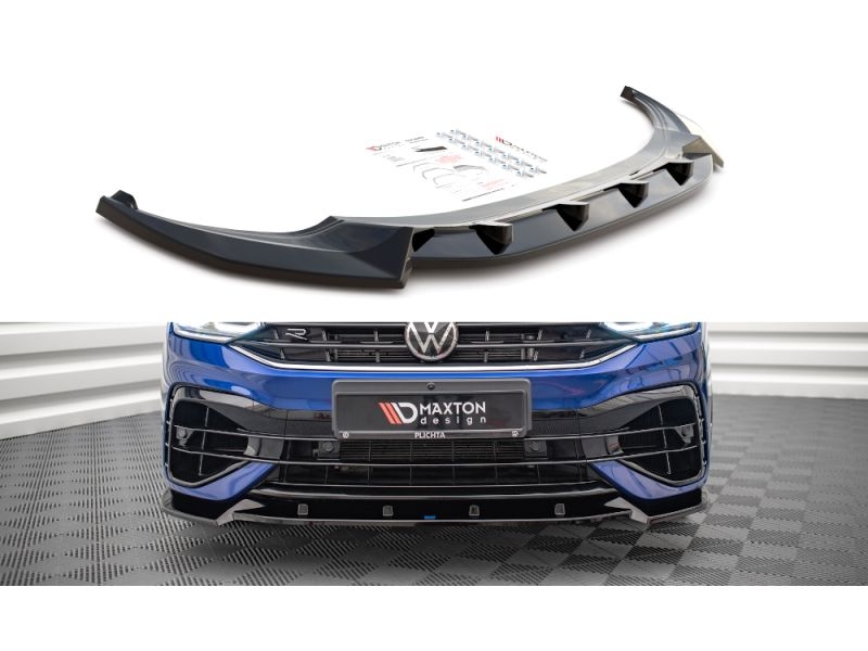 Peça - Spoiler / Lip Dianteiro V2 Para Volkswagen Tiguan R / R-Line